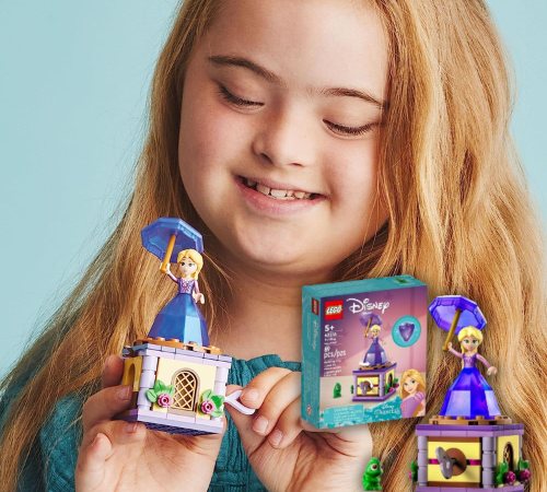 LEGO Disney 89-Piece Princess Twirling Rapunzel Building Toy Set $6.39 (Reg. $10) – LOWEST PRICE