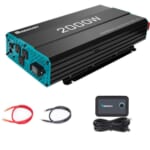 Renogy 2000W 12V Pure Sine Wave Inverter for $250 + free shipping