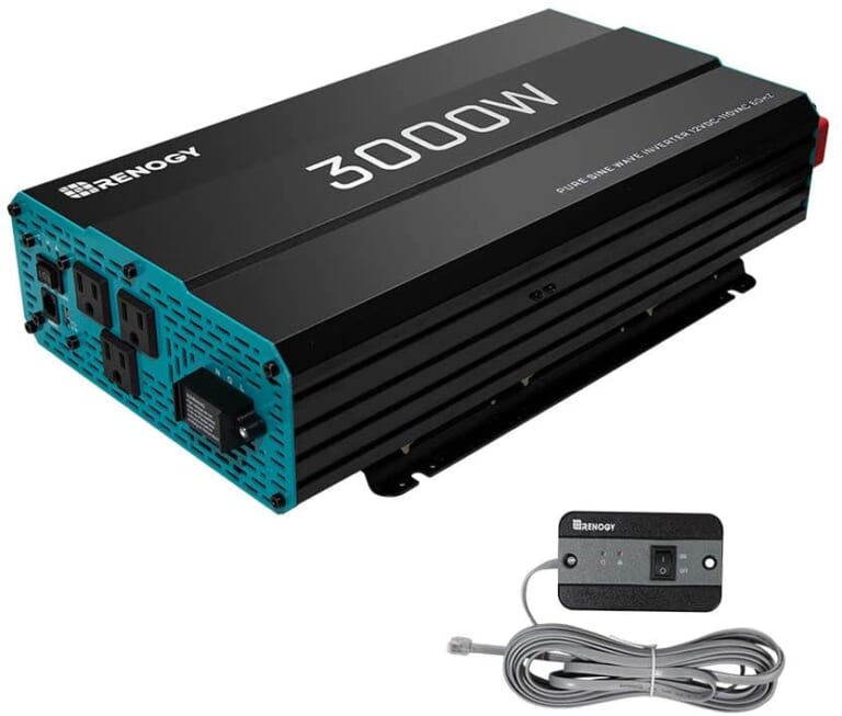 Renogy 3,000W 12V Pure Sine Wave Inverter for $350 + free shipping