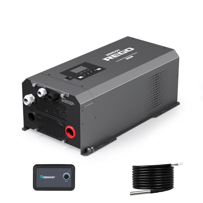 Renogy Rego 12V 3,000W Pure Sine Wave Inverter Charger for $710 + free shipping