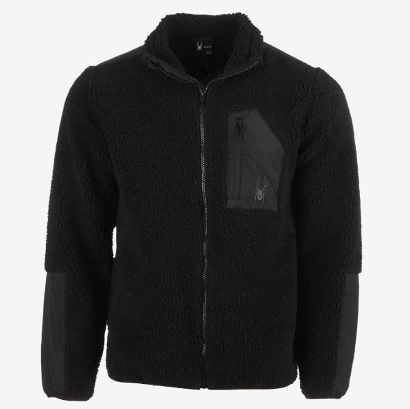 Spyder Men's Sherpa Militant Jacket for $45 + free shipping