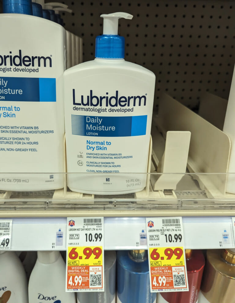 Lubriderm Lotion As Low As $4.99 At Kroger (Regular Price $10.99)