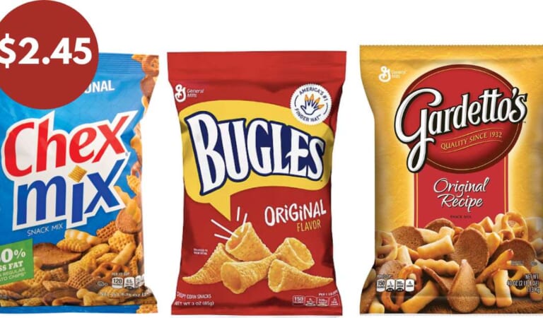 $2.45 Chex Mix, Bugles, & Gardetto’s | Deals at Publix & Lowes Foods