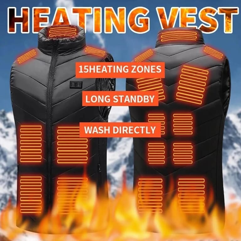 USB-Heated Thermal Vest for $17 + $8 s&h