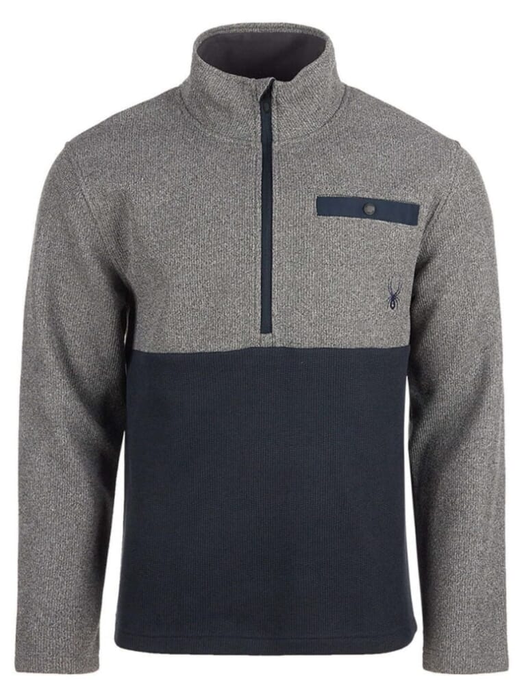 Spyder Men's Medallion Half Zip Pullover for $35 + free shipping