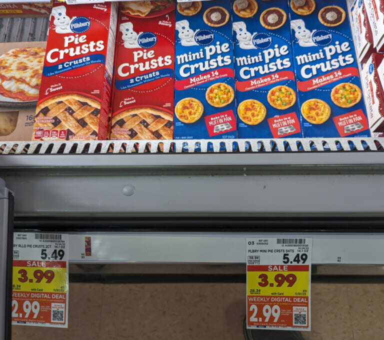 Pillsbury Pie Crusts Just $2.99 At Kroger