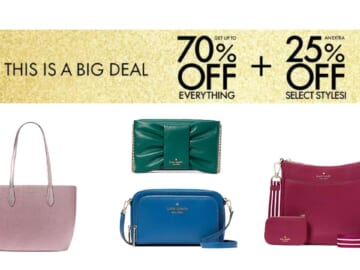 Kate Spade Code | Extra 25% Off Outlet Styles!