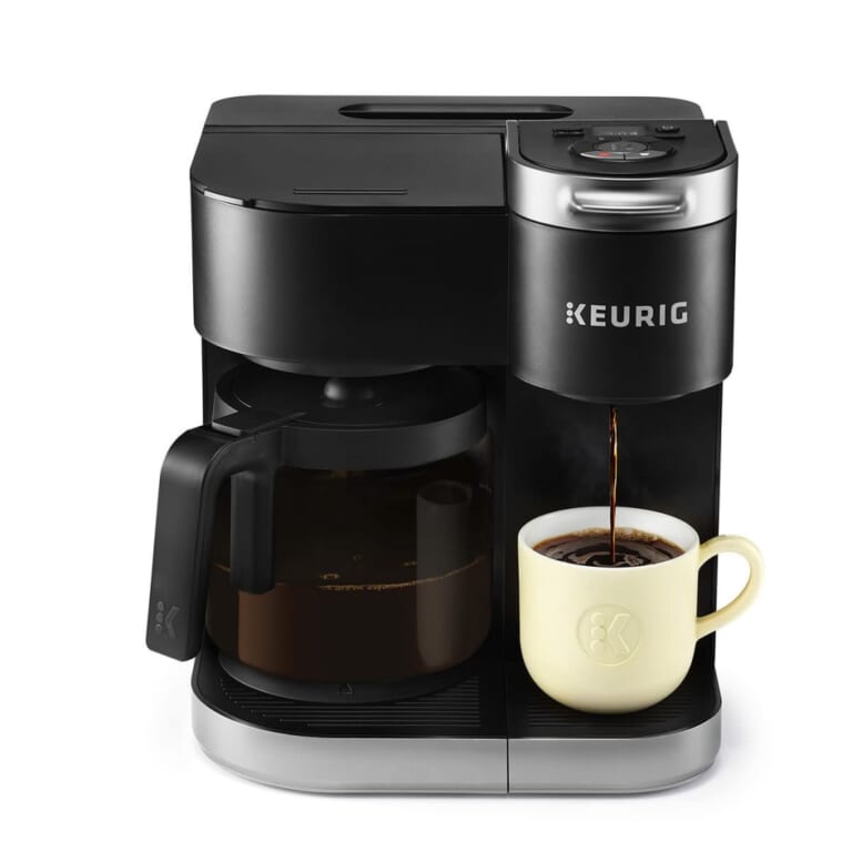 Keurig K-Duo Programmable Single-Serve & 12-Cup Carafe Coffee Maker for $100 + free shipping