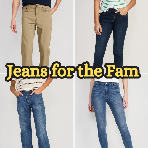 Today Only! Jeans for the Fam from $10 (Reg. $24.99)