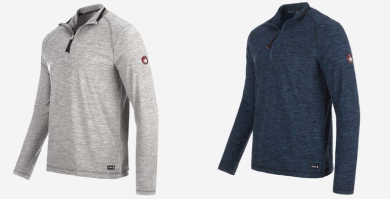 Canada Weather Gear Men’s Fleece-Dye Supreme Soft 1/4 Zip Jacket only $19 shipped (Reg. $65!)