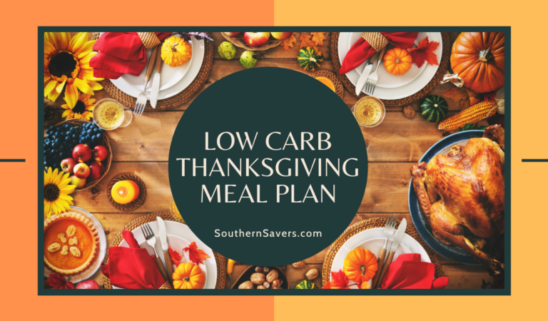Low Carb Thanksgiving Meal Plan