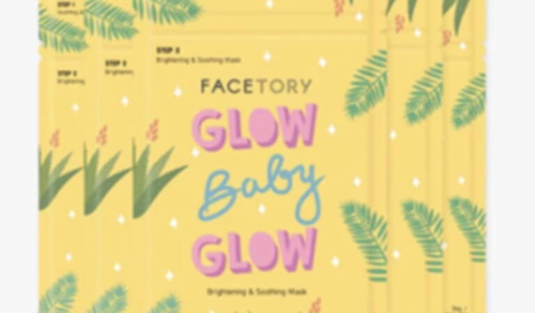 Free Sample of Glow Baby Glow Mask from Facetory!