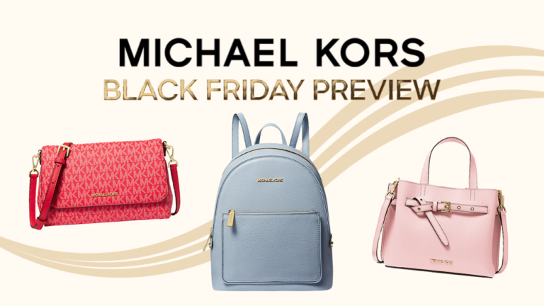 Michael Kors Early Black Friday Deals From $39