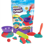 Kinetic Sand Mold n’ Flow, 1.5lbs Red and Teal Play Sand $4.13 EACH when you buy 3 (Reg. $10) – with 3 Tools Sensory Toys