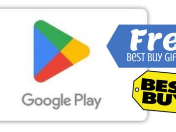 Buy $100 Google Play Card, Get FREE $10 Best Buy Gift Card