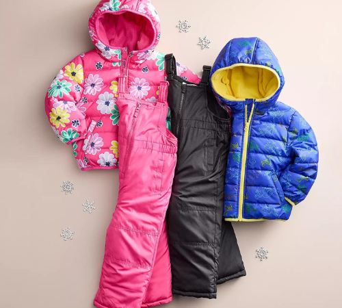 Jumping Beans Toddler Puffer Jackets & Snow Bibs $12.74 After Code (Reg. $30)