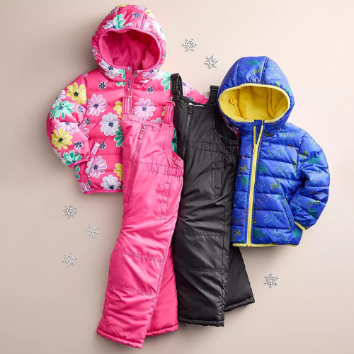 Jumping Beans Toddler Puffer Jackets & Snow Bibs $12.74 After Code (Reg. $30)