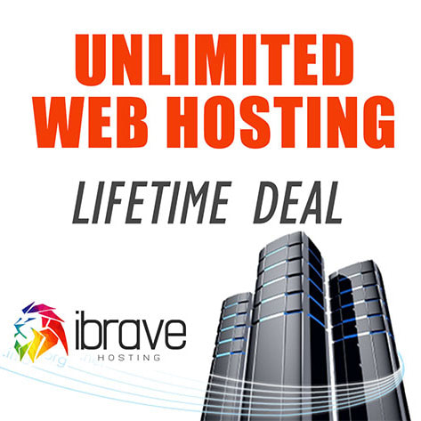 iBrave Cloud Web Hosting: Lifetime Subscription for $70