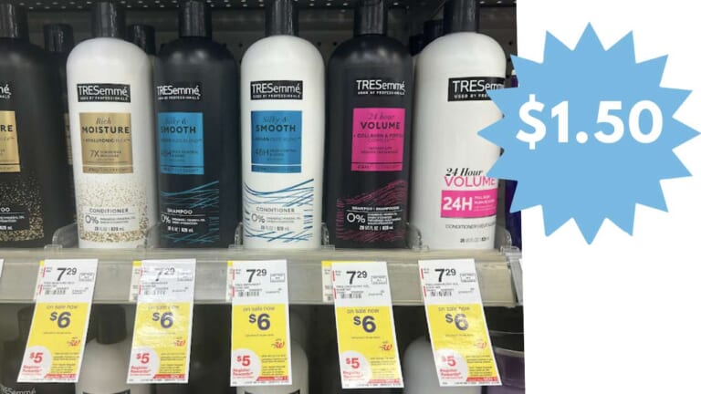 $1.50 TRESemme Haircare | Walgreens Deal Ends Today