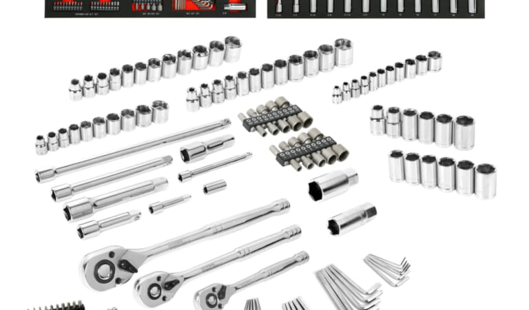 Hyper Tough 153-Piece Mechanic Tool Set for $30 + free shipping w/ $35