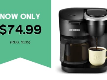 Best Price Keurig K-Duo Essentials | $75 Shipped