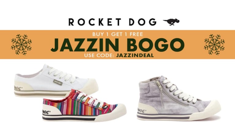 Rocket Dog Code | 2 For $47.95 Jazzin Sneakers