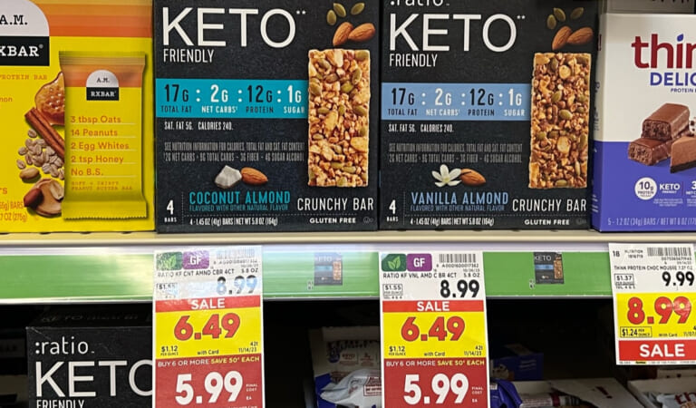 Get The 4-Packs Of Ratio Bars As Low As $4.99 At Kroger (Regular Price $8.99)