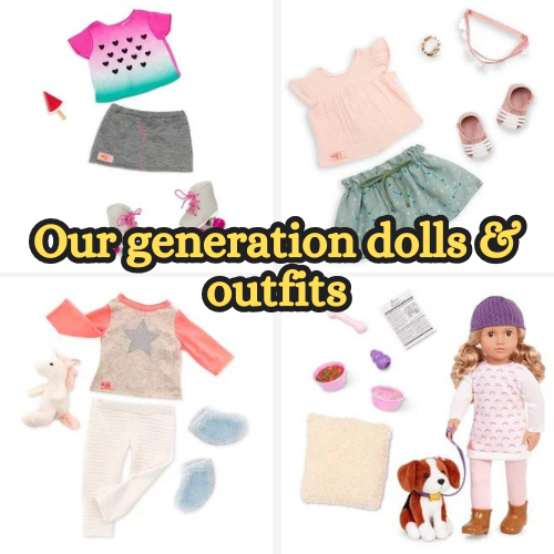 Today Only! Save 25% on Our generation dolls & outfits from $12.99