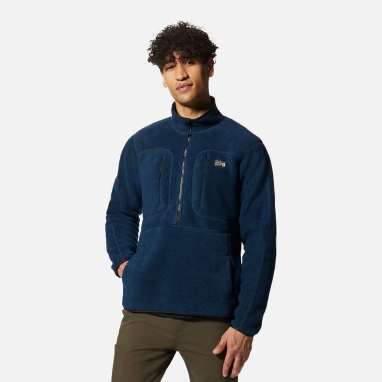 Mountain Hardwear Men's Hicamp Quarter Zip Fleece Pullover for $22 + free shipping