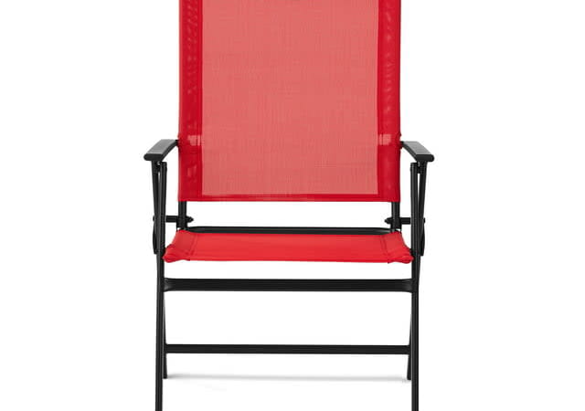 Mainstays Greyson Square Patio Chair 2-Pack for $23 + free shipping w/ $35