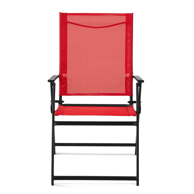 Mainstays Greyson Square Patio Chair 2-Pack for $23 + free shipping w/ $35