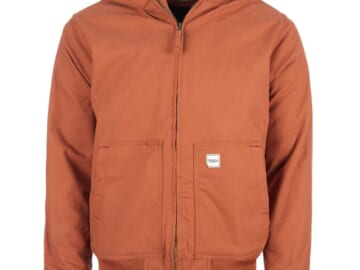 Eddie Bauer Men's Hooded Bomber Jacket for $40 + free shipping