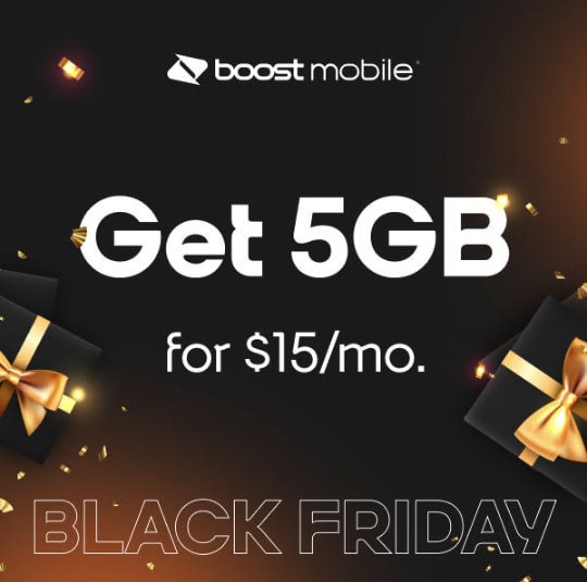 Boost Mobile 5GB Data for $15 per month + free shipping