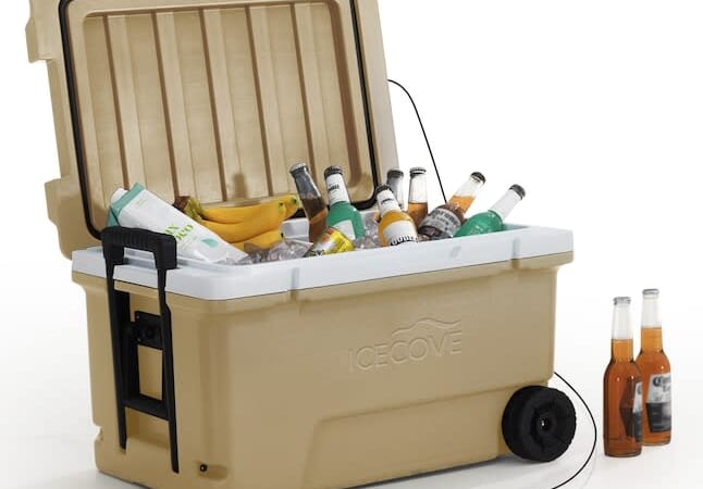 Icecove 60-Quart Wheeled Insulated Cart Cooler for $96 + free shipping