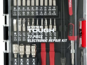 Hyper Tough 77-Piece Precision Tool Kit for $10 + free shipping w/ $35