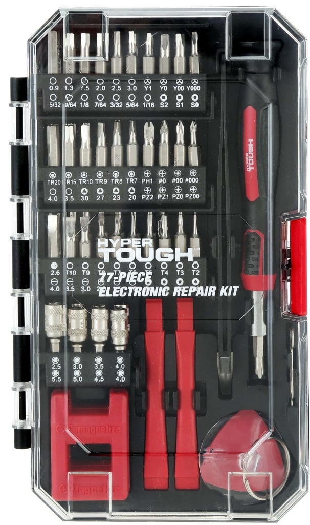 Hyper Tough 77-Piece Precision Tool Kit for $10 + free shipping w/ $35