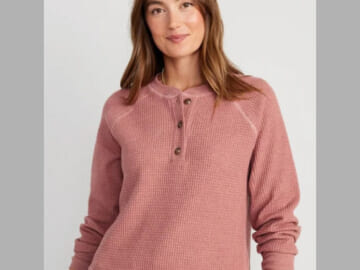 Today Only! $12 Old Navy Henley Tees for the Family (Reg. Up to $25)