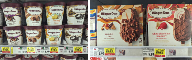 Get Haagen-Dazs Ice Cream For As Low As $2.25 At Kroger