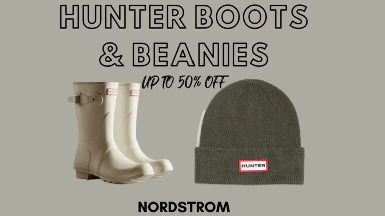 Hunter Boots & Beanies Up to 50% Off