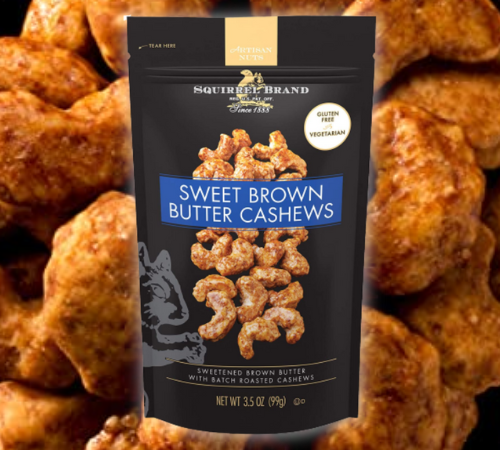 Squirrel Brand 3.5-Ounce Sweet Brown Butter Cashews as low as $2.19 when you buy 4 (Reg. $3) + Free Shipping