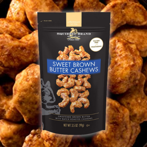 Squirrel Brand 3.5-Ounce Sweet Brown Butter Cashews as low as $2.19 when you buy 4 (Reg. $3) + Free Shipping