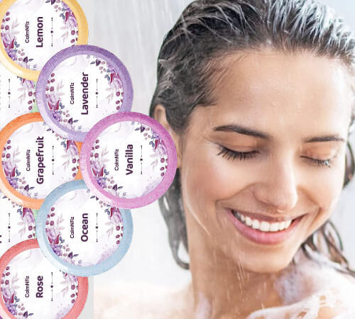 CalmNFiz Aromatherapy Shower Bombs with Essential Oils, 8 Pack $8 After Coupon (Reg. $22) – $1 each! 8 Different Scents