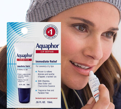 Aquaphor Immediate Relief Lip Repair Balm as low as $1.89/Tube when you buy 3 (Reg. $4.19) + Free Shipping