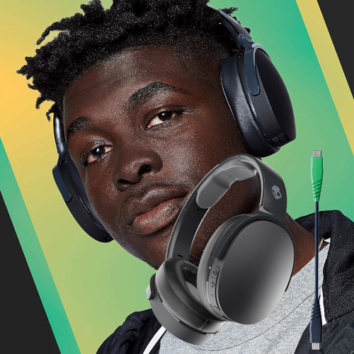 Skullcandy Hesh Evo Over-Ear Wireless Headphones, True Black $49.99 Shipped Free (Reg. $104.99) – 36 Hr Battery, Microphone, Works with iPhone Android and Bluetooth Devices