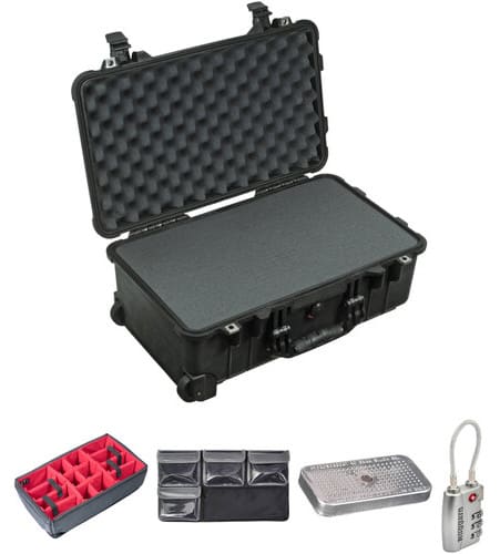 Pelican 1510 Carry-On Case with Foam Set and Accessory Kit for $280 + free shipping