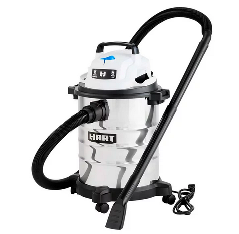 Walmart+ Early Access: HART 6 Gallon 5 Peak HP Stainless Steel Wet/Dry Vacuum only $39 shipped (Reg. $85!)