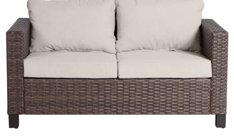 Better Homes & Gardens Brookbury Outdoor Porch Loveseat for $148 + free shipping