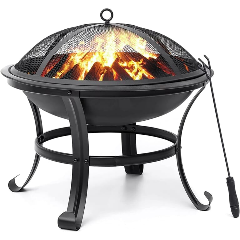 22" Outdoor Fire Pit for $35 + free shipping