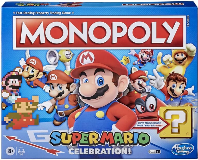 Monopoly Super Mario Celebration Edition Board Game for $10 + free shipping w/ $35