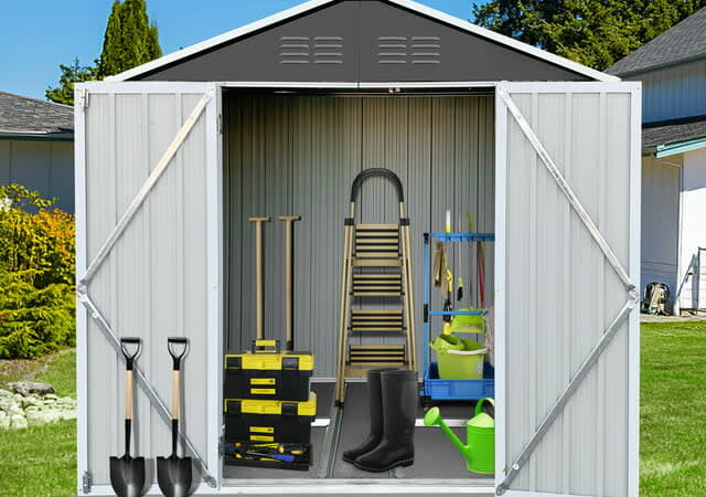 6×4-Foot Metal Storage Shed for $230 + free shipping